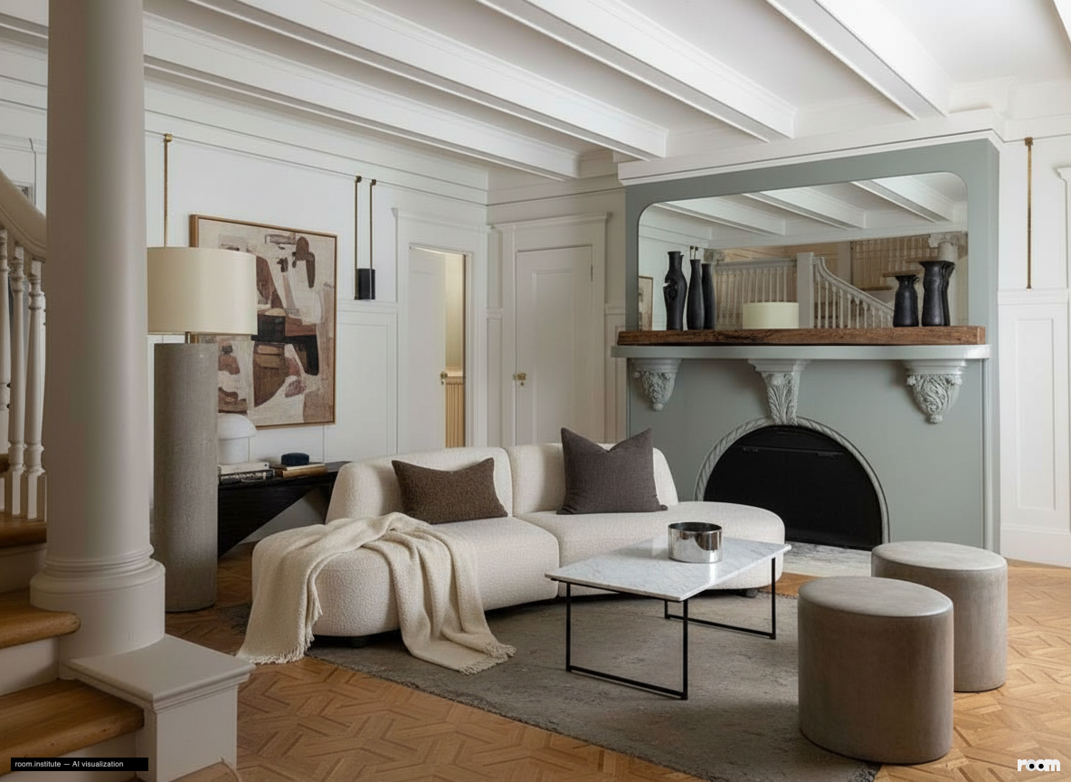 2196 Jackson St Kitchen — Raw & Refined Layers design direction