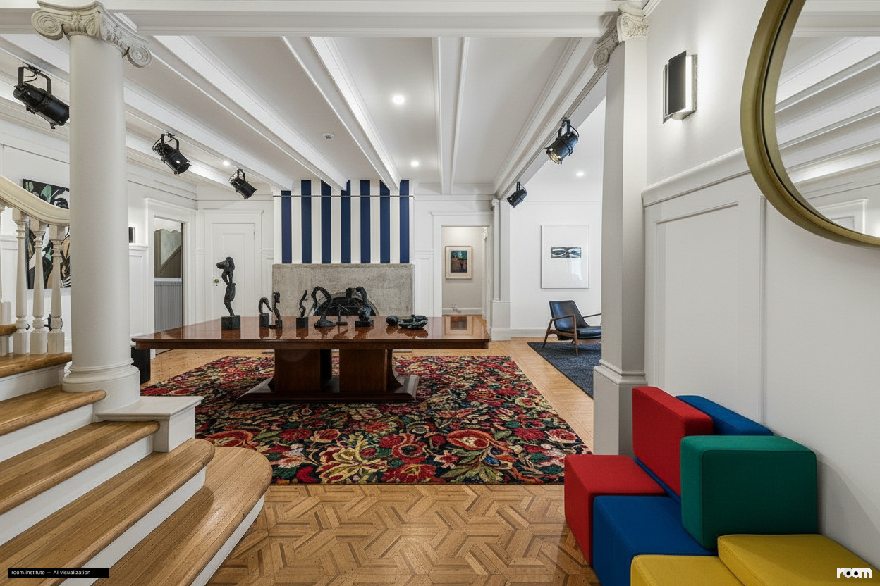 2196 Jackson St Living Room — Defiant Elegance design direction