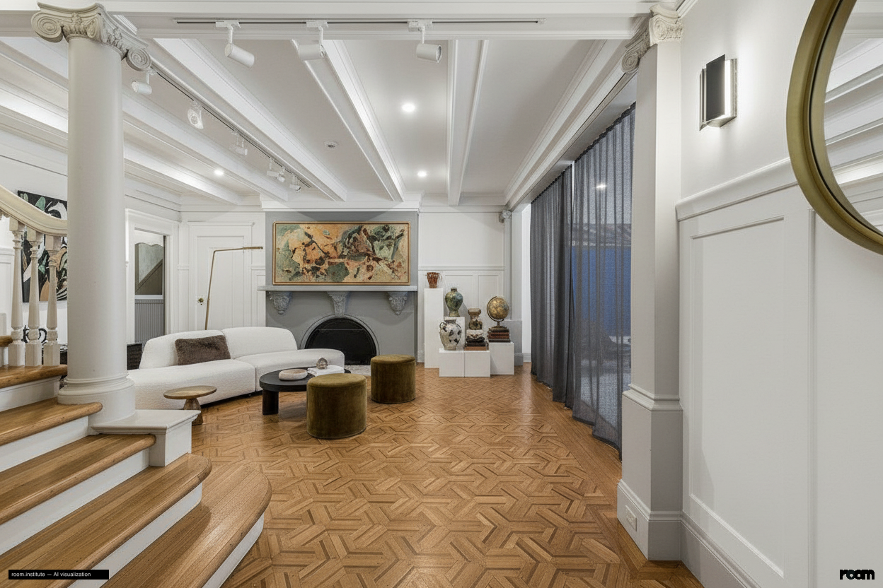 2196 Jackson St Living Room — Ambiguous Histories design direction