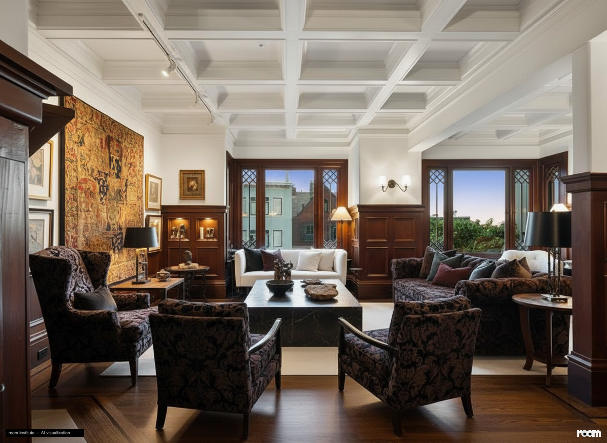 2535 Vallejo St Living Room Alt Angle 2 — Echoed Existence design direction