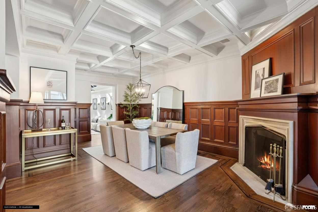 2535 Vallejo St Dining Room — Earned Character design direction